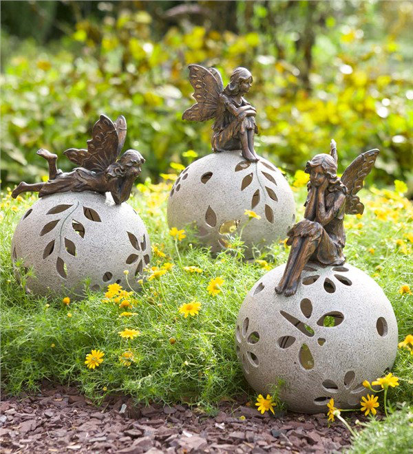 fairy solar ornaments